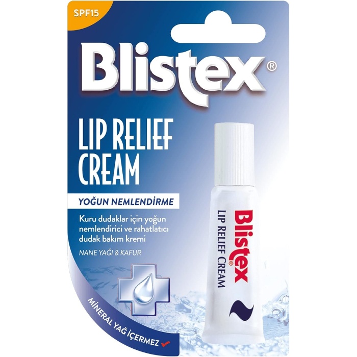 Lip Relief - Kuru ve Çatlamış Dudaklara Onarıcı ve Rahatlatıcı Dudak Bakım Kremi 1 Adet