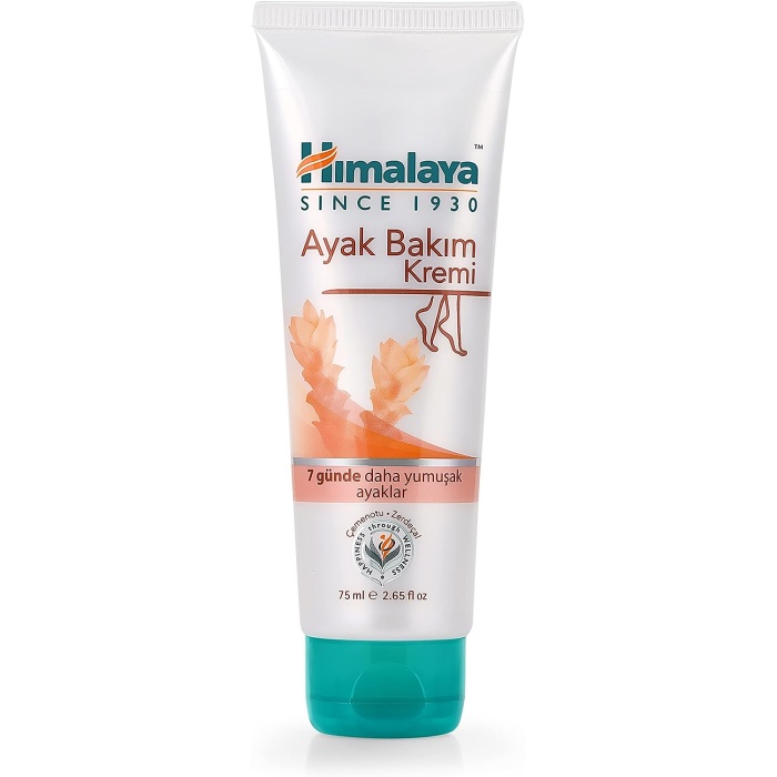 Herbals Ayak Kremi, Sal Ağacı, Çemen Otu, Zerdeçal, Bal, Çatlak Topuklar, Nemlendirici, Besleyici, Tüm Ciltler, 75 ml