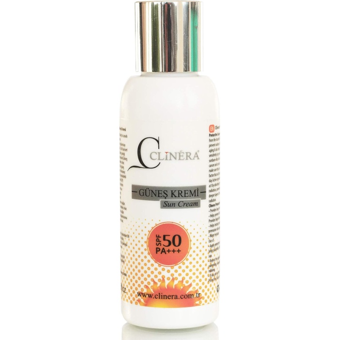 Clinera SPF 50 + Güneş Koruyucu Krem Pa+++ (100 ml)