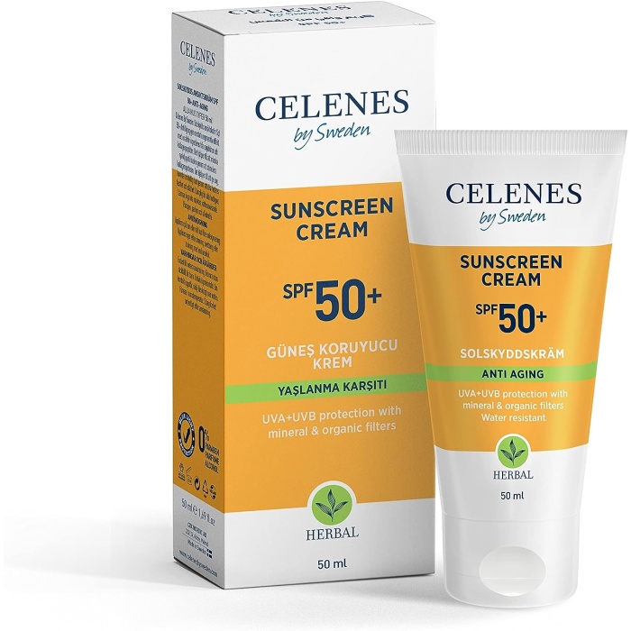 Herbal Yaşlanma Karşıtı Güneş Kremi, 50+ Spf, 50ml