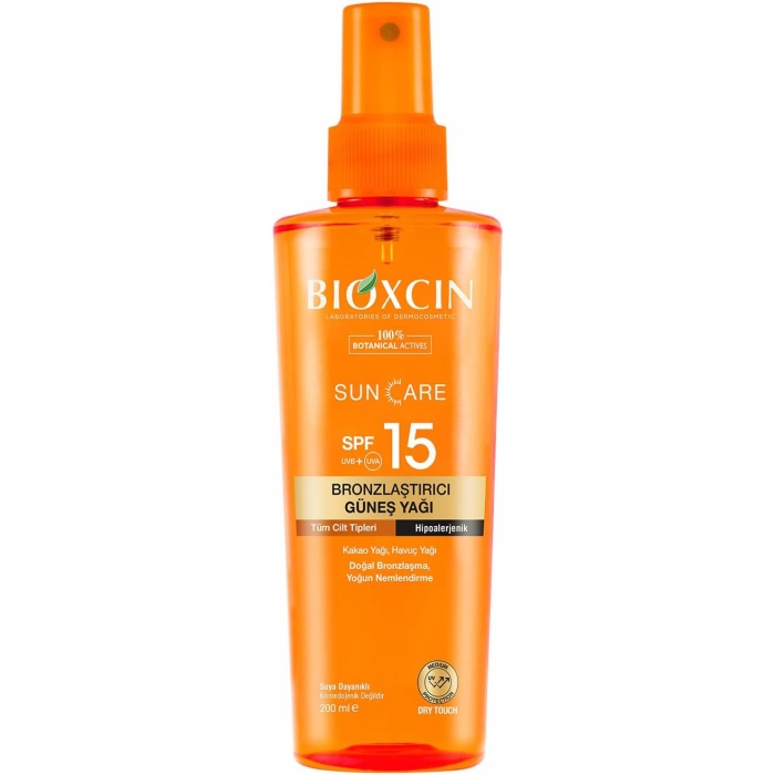 Sun Care Bronzlaştırıcı Yağ 200 Ml 15 Spf