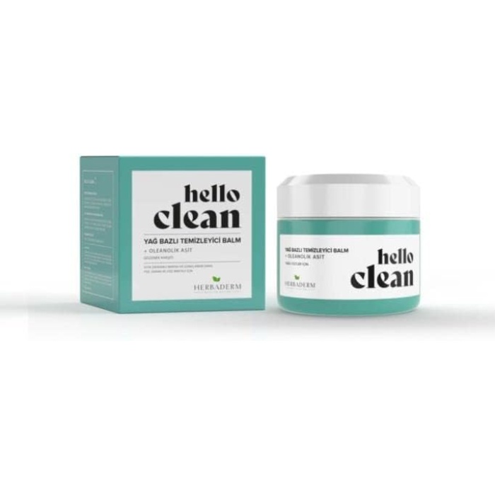 Hello Clean Yağ Bazlı Temizleyici Balm Gözenek Karşıtı ve Oleanolik Asit