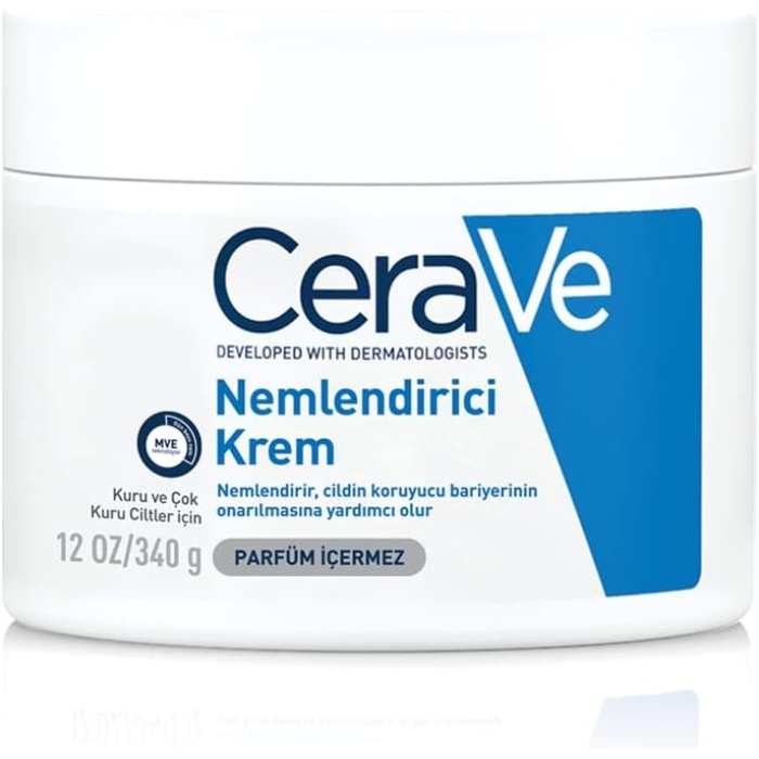 Nemlendirici Krem Kavanoz Kuru ve Çok Kuru Ciltler (340 g)