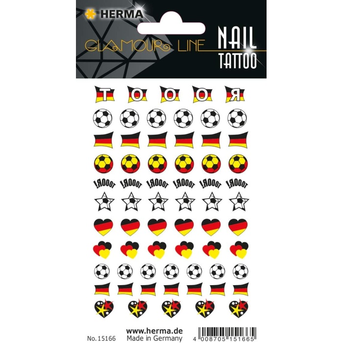 Line Nail Tattoo Karişik