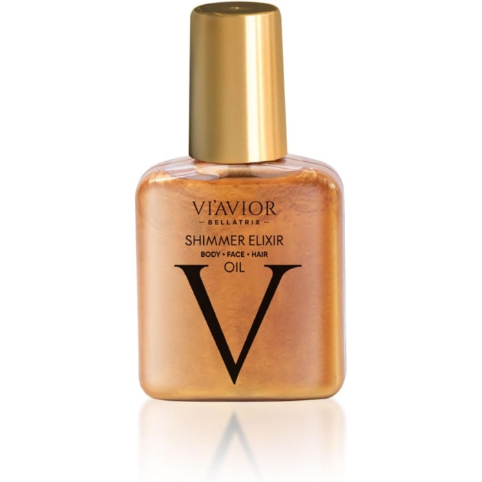 VIAVIOR Shimmer Elixir Vücut & Yüz & Saç Bakım Yağı, 100ml