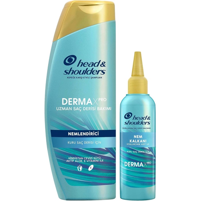 H&S Derma x Pro Nemlendirici S 350ml Şampuan+ 145ml Balsam