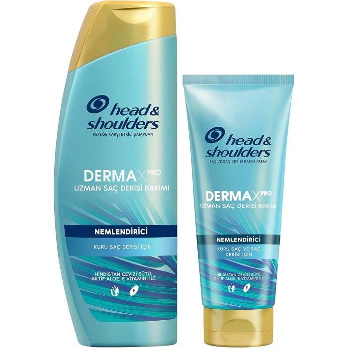 H&S Derma x Pro Nemlendirici S 350ml Şampuan + 220ml Saç Kremi