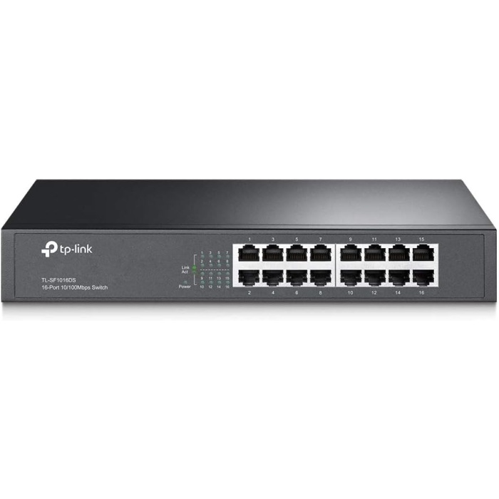 TL-SF1016DS, 16-Port 10/100Mbps Masaüstü/Rackmount Switch