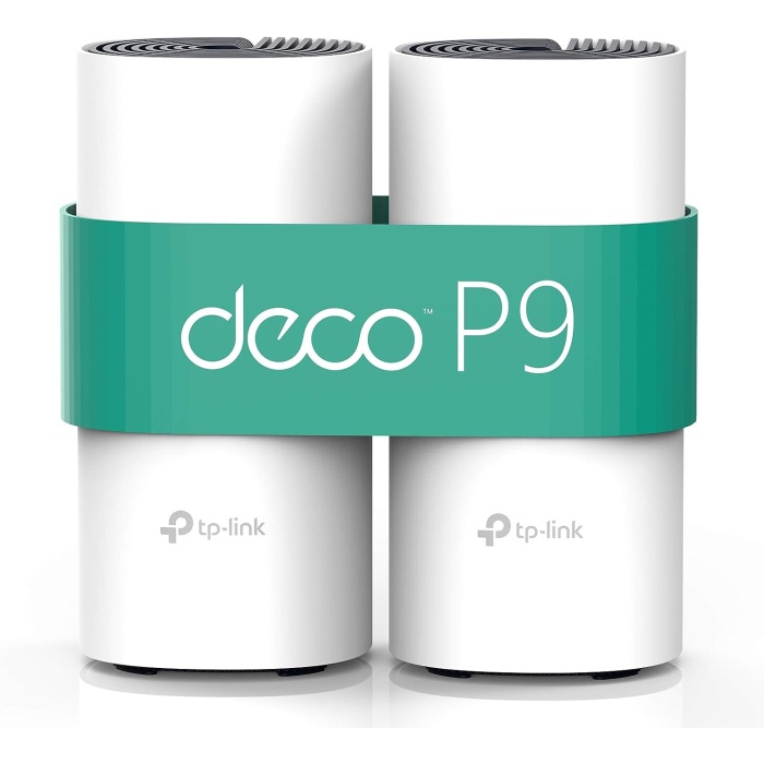 D P9(2-pack), AC1200+AV1000 Tüm Ev  Mesh Wi-Fi Sistemi