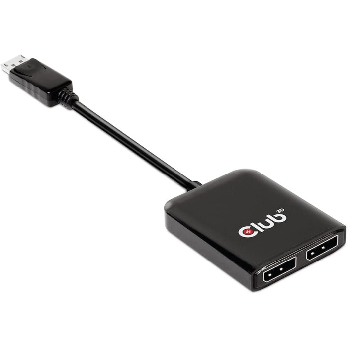 Club 3D Multi Stream Transport (MST) Hub DisplayPort™ 1.4 DisplayPort™ Dual Monitor 4K60Hz