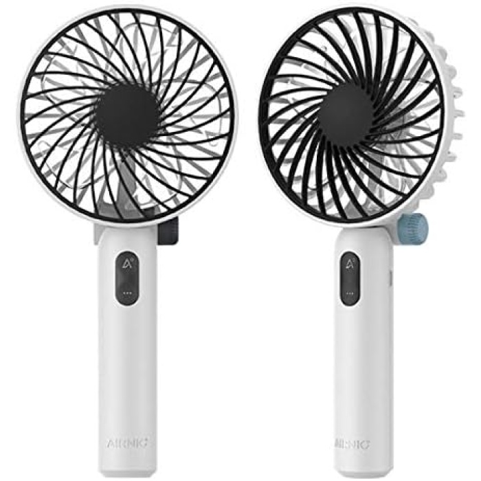 Airnic Mini Fan USB Katlanabilir Taşınabilir & Masaüstü Sessiz Soğutucu (12 Saate Varan Çalışma Süresi) A901 White - 00026294