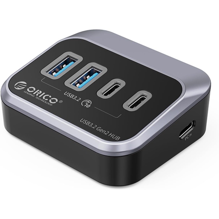 Orico 4 Portlu Type-C Bağlantılı USB3.2 GEN2 Type-C Portlu Çoklayıcı HUB