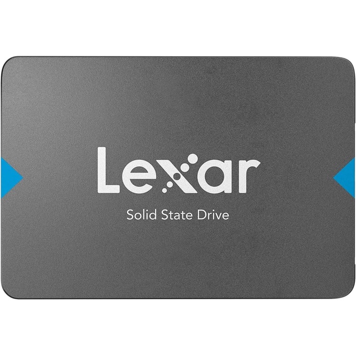 Lexar NQ100 2,5 inç SATA III (6 Gb/s) 240 GB SSD, 550 MB/snye kadar okuma katı hal sürücüsü, dizüstü biisayar, aüstü biisayar / biisayar için dahili SSD (LNQ100X240G-RNNNG)