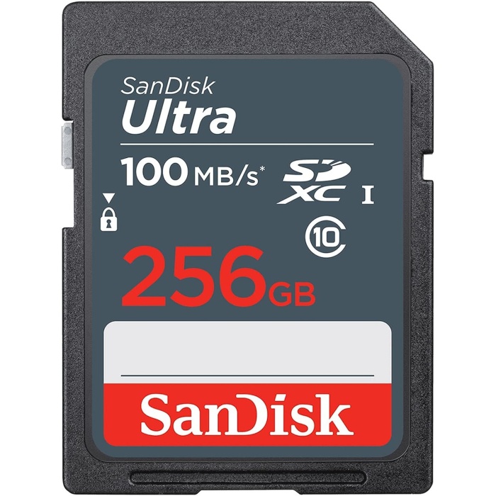 Ultra 256GB SDXC Memory Card 100MB/s