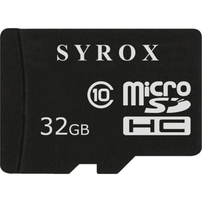 SYX-MC32 Class 10 UHS-I U1 Micro SDHC Hafıza Kartı, Siyah, 32GB