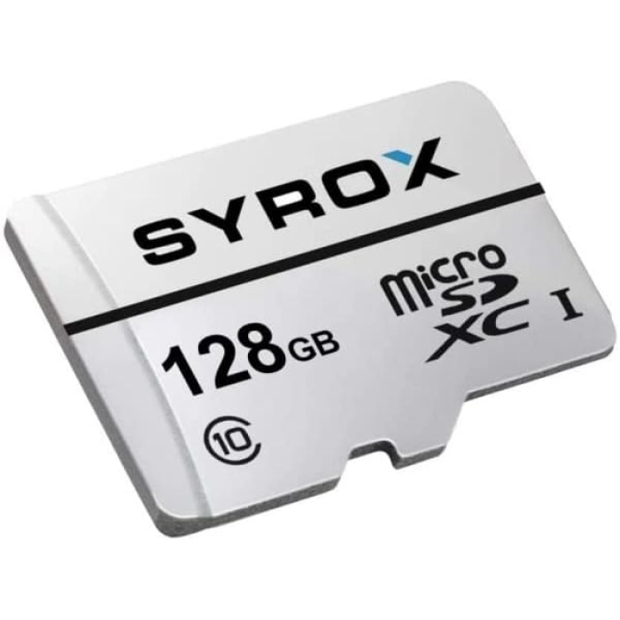 SYX-MC128 Class 10 UHS-I U1 Micro SDHC Hafıza Kartı, Siyah, 128GB