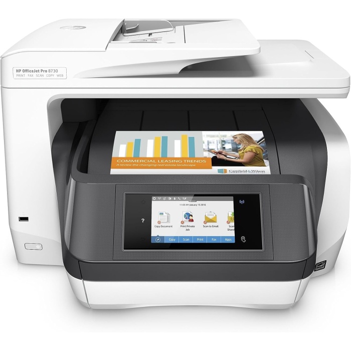 Officejet Pro 8730 Mürekkep Püskürtmeli Çok Fonsiyonlu Yazıcı (D9L20A)