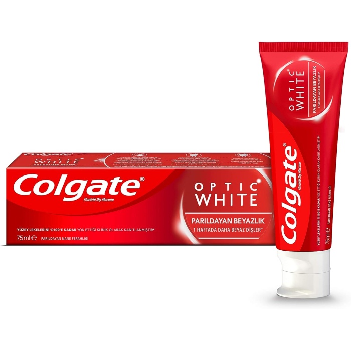 Coate Optic White Parıldayan Beyazlık Beyazlatıcı Diş Macunu 75 ml