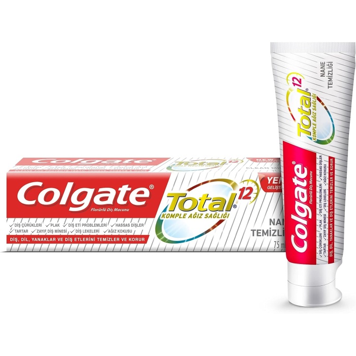 Coate Total Nane Temizliği Komple Ağız Sağlığı Diş Macunu 75 ml