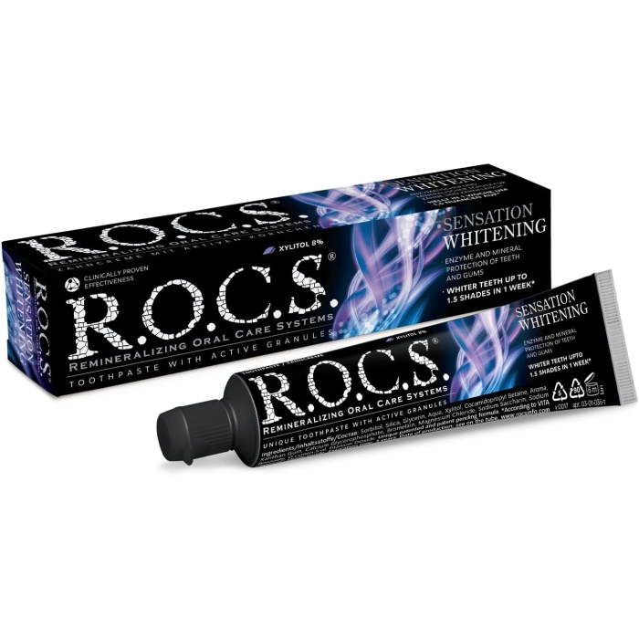 R.O.C.S. Sensation Whitening Beyazlatıcı Diş Macunu (1 x 74 g)