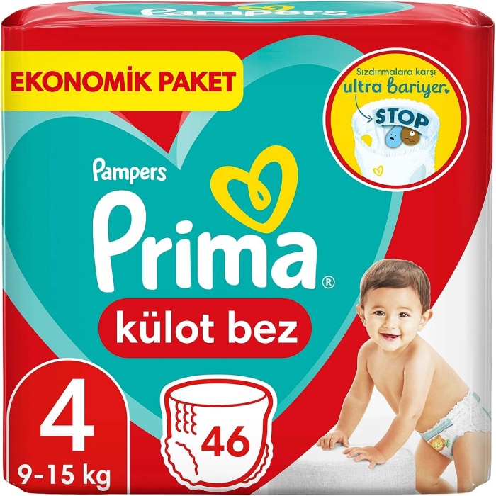 Külot Bebek Bezi 4 Beden 46 Adet Maxi Ekonomik Paket