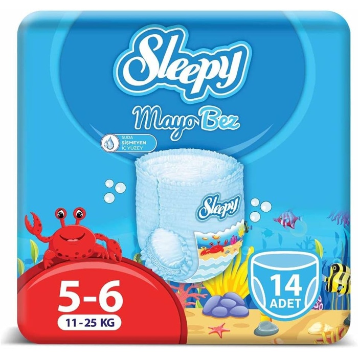 Sleepy Mayo KÜLOT Bez 6 Numara Xlarge 14 Adet