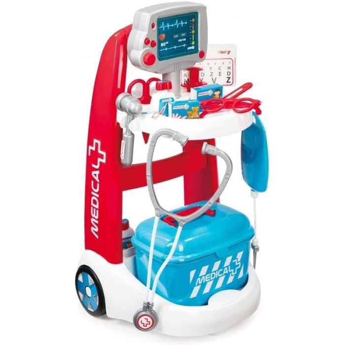 , 340202, Medical Trolley Elektronik İlk Yardım S Ünitesi, Aksesuarlar, Sesli, Eğitici ve Öğrci, Medical Trolley Electronic First Aid Kit Unit