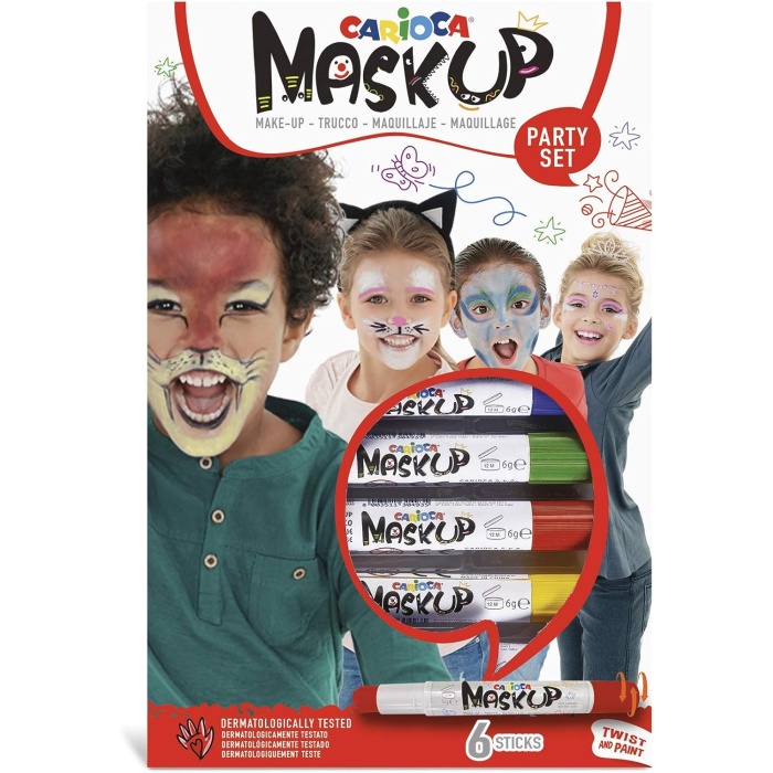 Mask Up Yüz Boyası – Party (6 Renk)