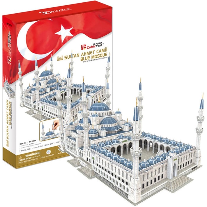 3D 321 Parça Puzzle  Ahmet Camii