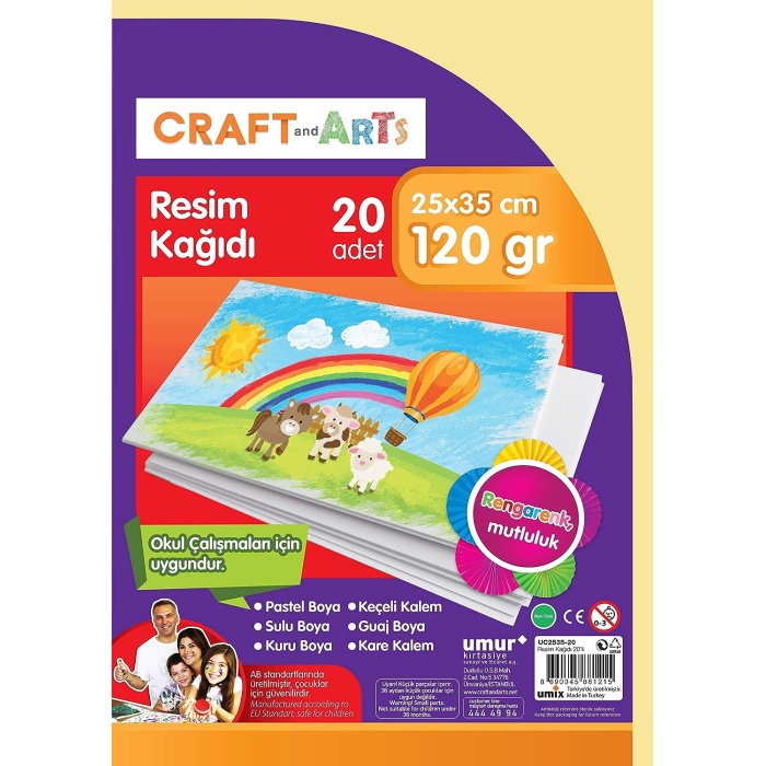 Resim Kağıdı 20li 25x35