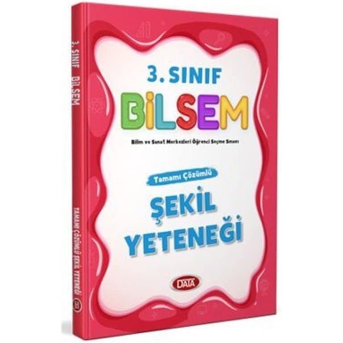 Data Yayınları 3.Sınıf Bilsem Şekil Yeteneği