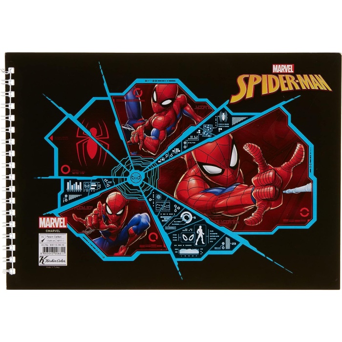 Spiderman 17x25 15Yp.Resim Defteri