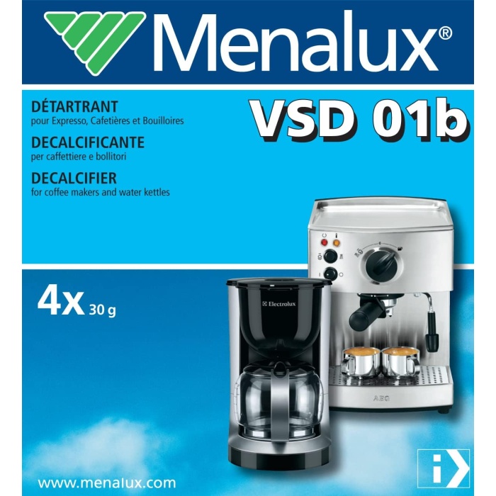 VSD01B Espresso & Kahve Makineleri ve Su Isıtıcıları Için Kireç Çözücü Toz