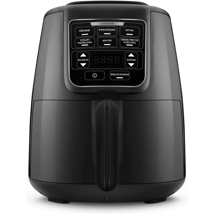 AIR PRO  KÖZ XL AIRFRYER BLACK SHINE