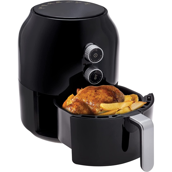 Foodrition Air Fryer Single Pan Black