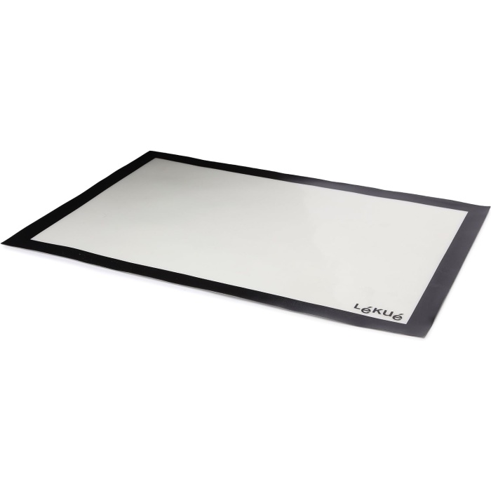 Lekue Silicone Ba Mat Fiberglas Siyah Silikon Fırın Matı - 60 x 40 cm