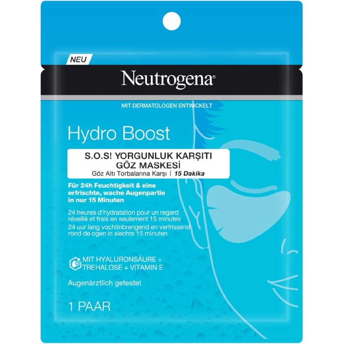 Hydro Boost Yorgunluk Karşıtı Hidrojel Göz kesi 1 Paket (1 x 15 ml)