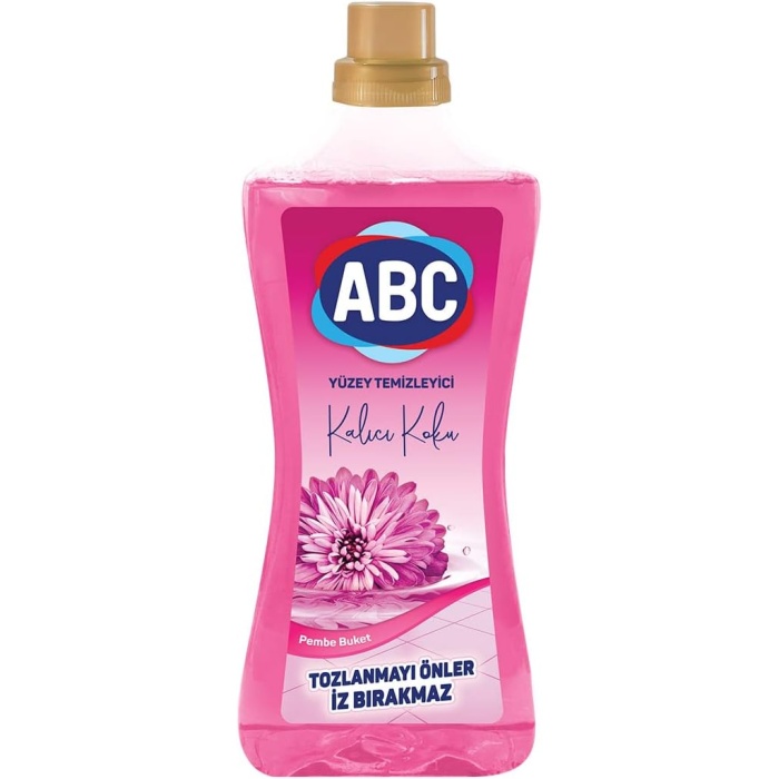 ABC Pembe Buket Kalıcı Koku 0.9 L Yüzey Temizleyicisi (1 x 900 mL)