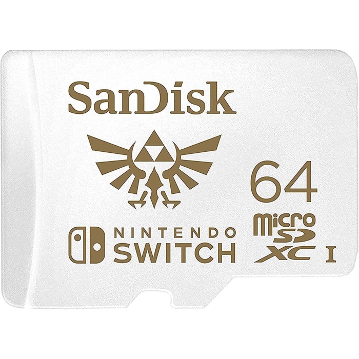 MicroSDHC UHSI Card For Nintendo Switch 64GB, 100MB/s Read; 60MB/s Write