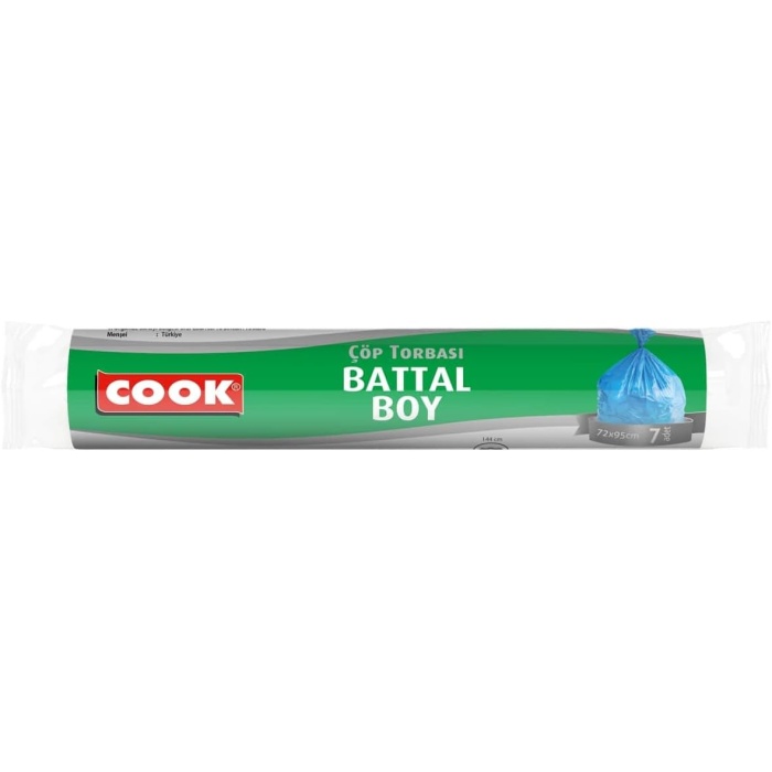 Battal Boy Çöp Torbası 72 cm x 95 cm (1 x 7 Adet)