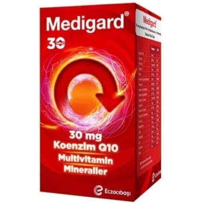 Medigard 30 mg Koenzim Q10 & Multivitamin & Minareller