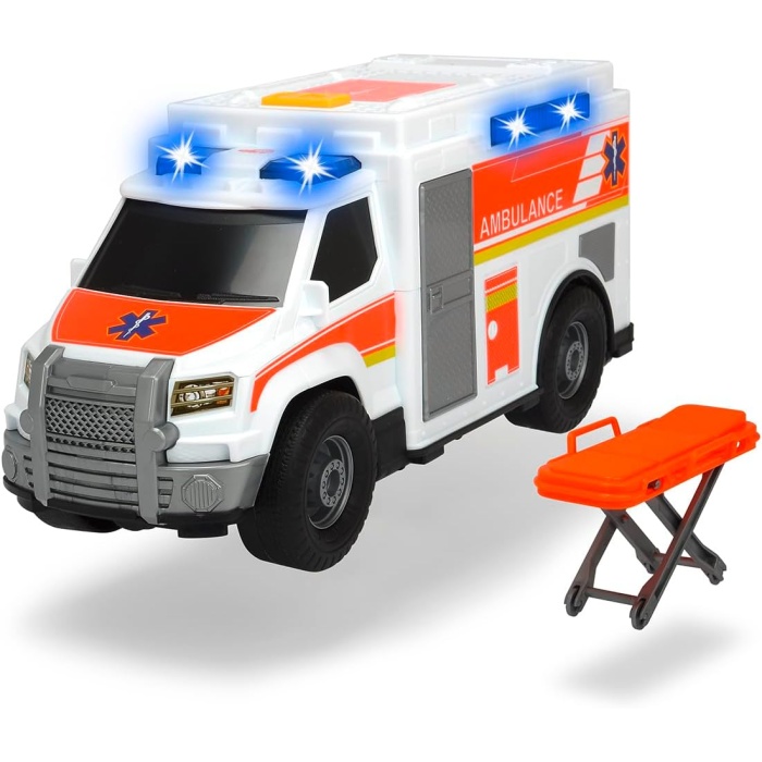 , 203306002, Medical Responder Ambulans, Sedye, 30 cm, Işıklı ve Sesli, Açılabilen Kapı, Medical Responder Ambulance