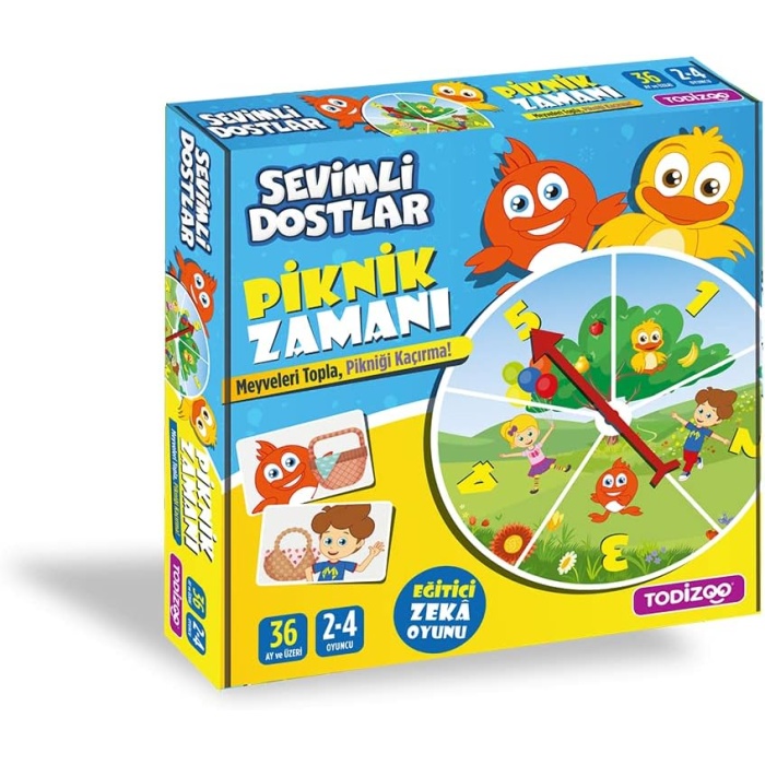 Sevimli Dostlar Piknik Zamanı Kutu Oyunu