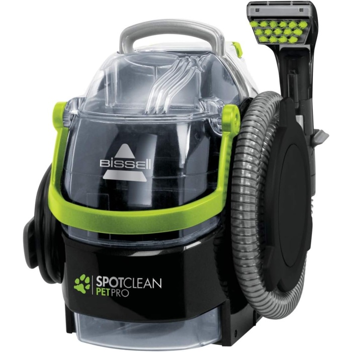 SpotClean Pet Pro - Hayvan Leke Temizleyici - Halı, Döşeme ve Araba için - Aksesuarlar dahil - 750W - Hafif ve kompakt - 84dB - Siyah/Yeşil/Şeffaf -15585