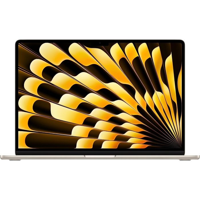 M2 çipli 2023 model MacBook Air laptop: 15.3 inç  Retina ekran, 8 GB RAM, 512 GB SSD depolama, arkadan aydınlatmalı klavye, Touch ID.  ve iPad ile uyumlu; Yıldız Işığı