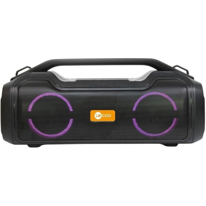 DS153 Boombox RGB Bluetooth EQ İşlevi Subwoofer Suya Karşı Dayanıklı 40W RMS Powerbank 360° Ses İşlevli 2 Pasif Radyatörlü 5.0 Stereo 3600mAh 80W Tepe Güç TWS IPX5 Taşınabilir Hoparlör