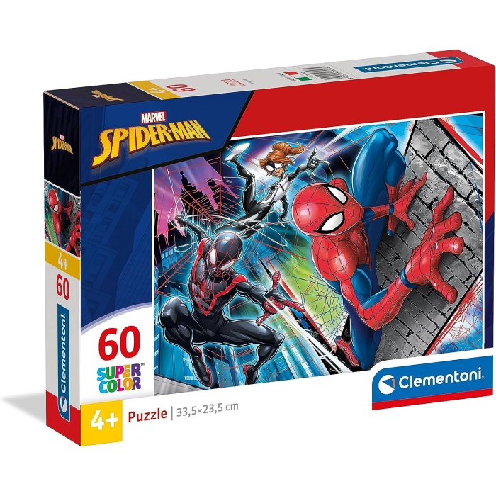 - 26048 - Supercolor Puzzle -  Spiderman - 60 parça