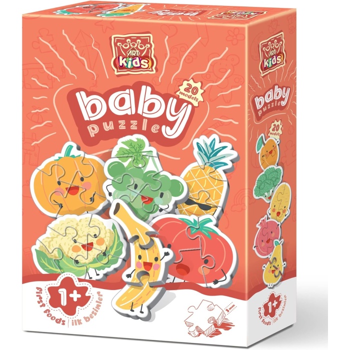 İlk Besinler Bebek Puzzle