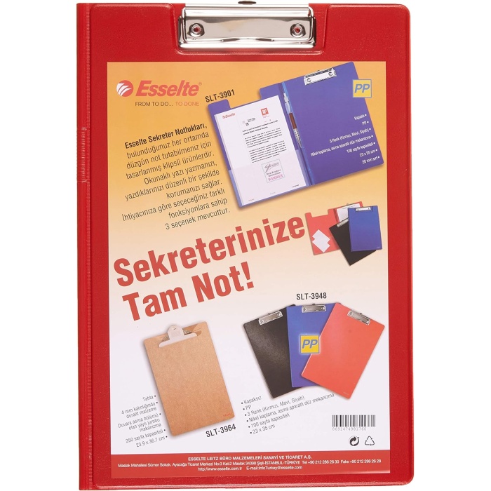 Sekreter Notluğu, Kapaklı, Kırmızı, 39011525