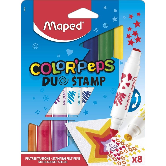 COLORPEPS DUO STAMP  KECELIKALEM 8Lİ